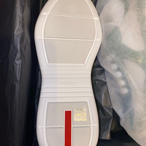 Men Prada Cup Sneakers. Brand new never worn, size 8 but fits like a size 10 - Picture 6 of 14